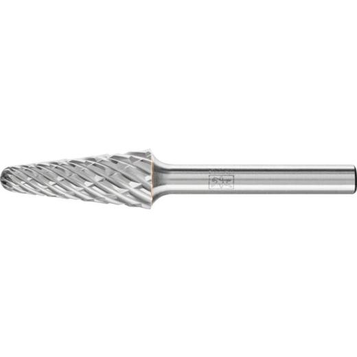 Frässtift KEL D.12mm Kopf-L.30mm Schaft-D.6mm HM Verz.STEEL PFERD