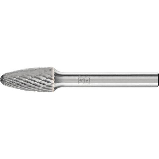 Frässtift RBF D.10mm Kopf-L.20mm Schaft-D.6mm HM Verz.3 PLUS PFERD