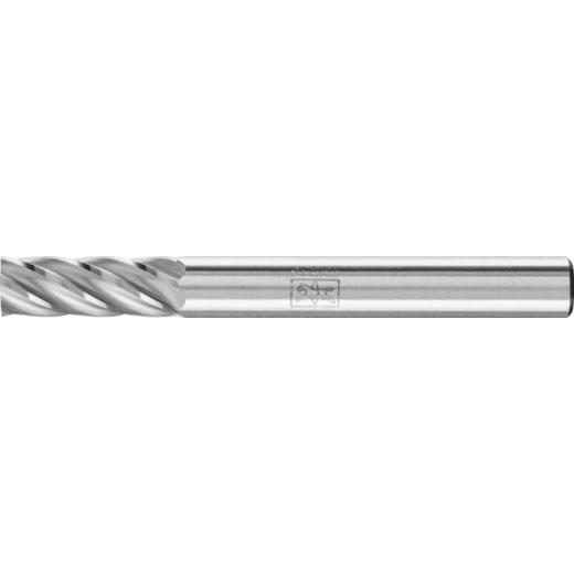 Frässtift ZYA D.6mm Kopf-L.16mm Schaft-D.6mm HM Verz.INOX PFERD