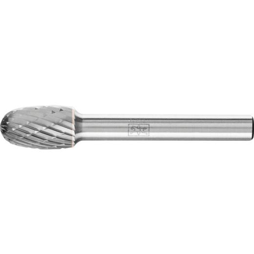 Frässtift TRE D.10mm Kopf-L.16mm Schaft-D.6mm HM Verz.3 PLUS PFERD