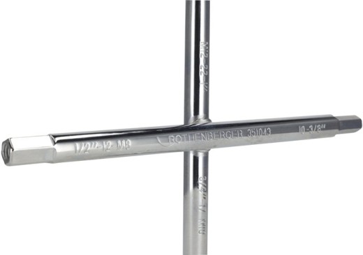 Sanitärkreuzschlüssel 220x220mm 10-Fach-Funktion ROTHENBERGER