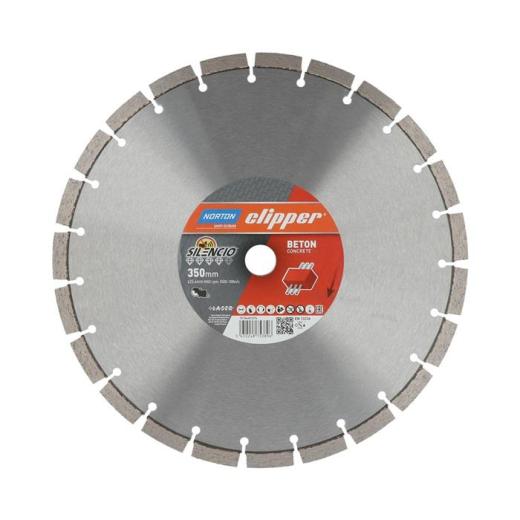 Diamanttrennscheibe Pro Beton Silencio D.350mm Bohr.25,4mm Seg.-B.2,8mm