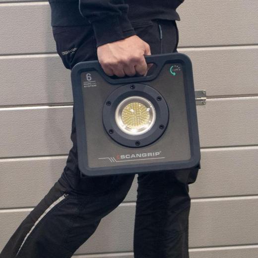 Akku-Arbeitsleuchte NOVA 6C+R 37 W 600-6000 lm