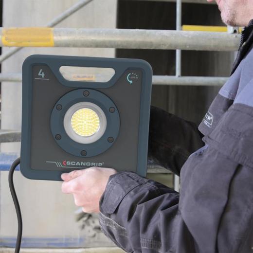 LED-Strahler NOVA 4 29 W 400-4000 lm 5m H07RN-F 3G1mm² IP67 SCANGRIP