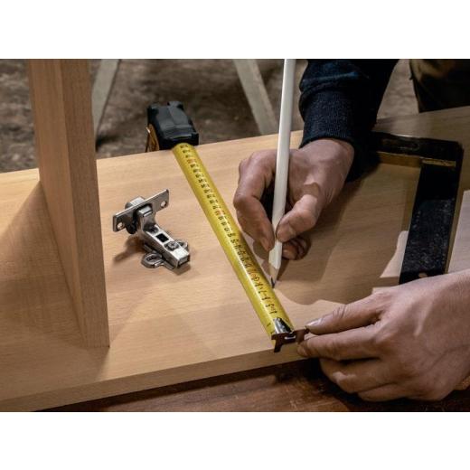 Taschenrollbandmaß BM 300 L.5m B.27mm mm/mm EG II PC-ABS/TPE EASY-CLIP STABILA