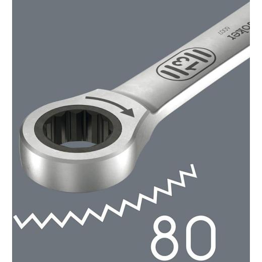 Maulringratschenschlüssel 6007 Joker SW 13mm L.245mm WERA