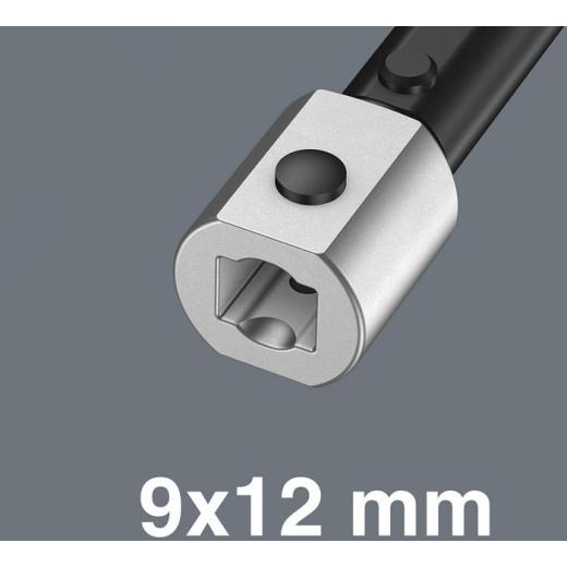 Einsteckmaulschlüssel 7870 Joker L SW 16-19mm 9x12mm WERA