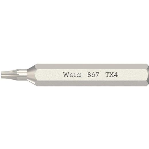 Bit 867/0 Micro TX 4 L.30mm WERA | 10 Stück