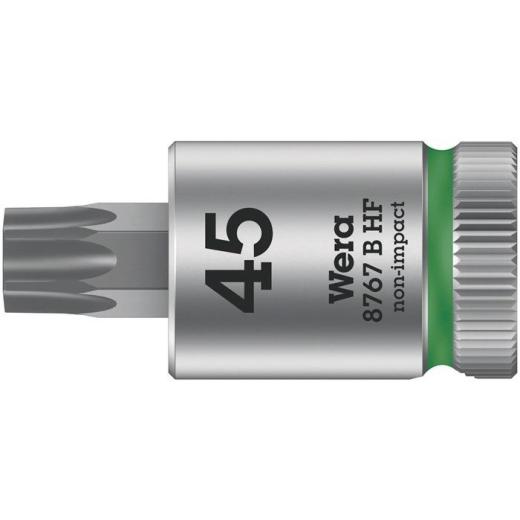 Schraubendrehereinsatz 8767 B HF Torx 3/8 Zoll TORX® TX 45 L.38,5mm WERA