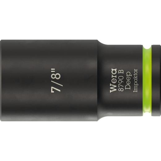 Steckschlüsseleinsatz 8790 B Impaktor Deep 3/8 Zoll 7/8 Zoll L.63mm WERA
