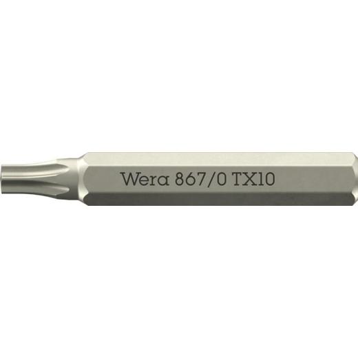 Bit 867/0 Micro TX 10 L.30mm WERA | 10 Stück