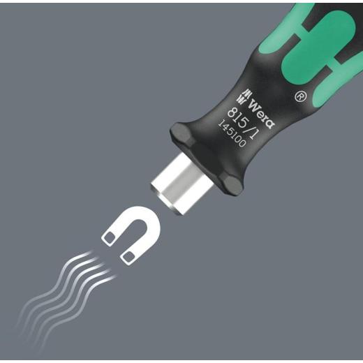 Bithandhalter 815/1 2025 Gesamt-| Länge 78 mm | Kraftform WERA