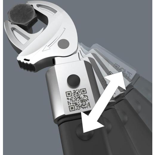 Einsteckmaulschlüssel 7870 Joker S SW 10-13mm 9x12mm WERA