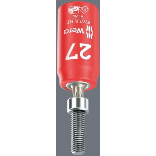 Steckschlüsseleinsatz 8767 A VDE HF 1/4 Zoll TX 20 L.36mm WERA