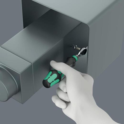 Aufsteckknarre 8011 Zyklop Mini 4 1/4 Zoll 8011 Zyklop Mini 4 WERA