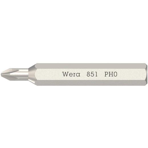 Bit 851/0 Micro PH 0 L.30mm WERA | 10 Stück