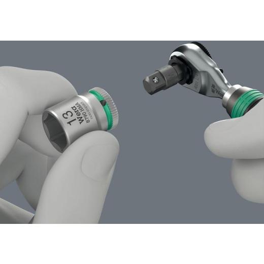 Aufsteckknarre 8011 Zyklop Mini 4 1/4 Zoll 8011 Zyklop Mini 4 WERA