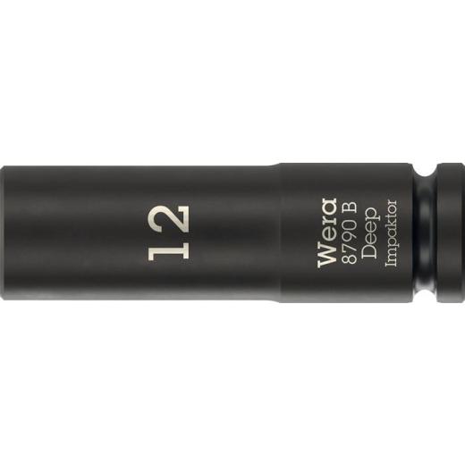 Steckschlüsseleinsatz 8790 B Impaktor Deep 3/8 Zoll 12mm L.63mm WERA
