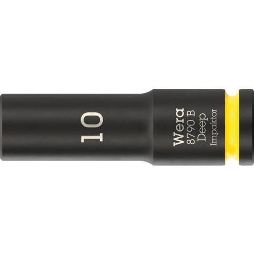 Steckschlüsseleinsatz 8790 B Impaktor Deep 3/8 Zoll 10mm L.63mm WERA