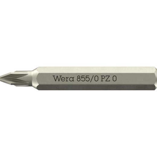 Bit 855/0 Micro PZ 0 L.30mm WERA | 10 Stück