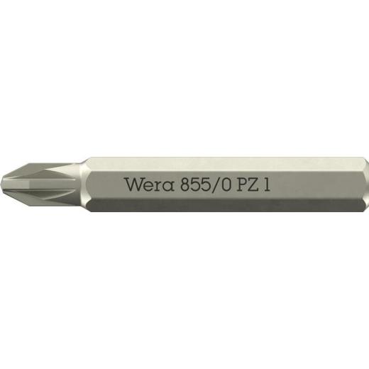 Bit 855/0 Micro PZ 1 L.30mm WERA | 10 Stück