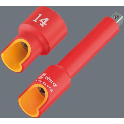 Steckschlüsseleinsatz 8790 A VDE 1/4 Zoll SW 5mm L.41mm WERA