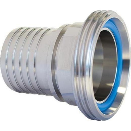 Milchrohrverschraubung Typ VMS VA (1.4404) Nenn-Gr.78x1/6 Zoll 51mm TEGUMA