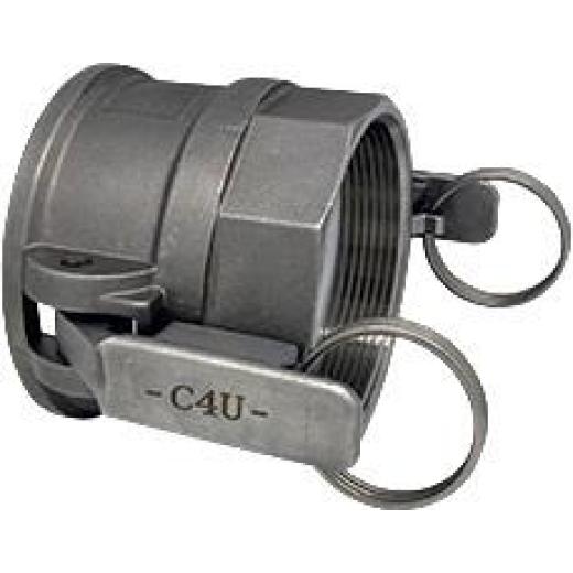 Hebelarmkupplung Safe-Lock Kamlok Typ D VA (1.4408) 59,61mm 2 Zoll