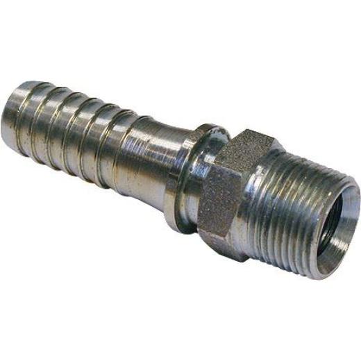 Dampfschlaucharmatur Boss Verz.Sta/Stahlguss Schl.-Gr.25mm AG 1 Zoll TEGUMA