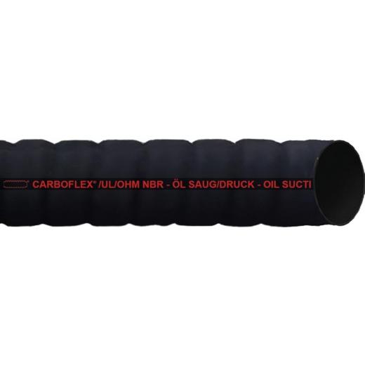 Saug- u.Druckschlauch CARBOFLEX®/U.L./OHM ID 76,0mm Wandst.6,0mm L.40m TEGUMA | 40 Stück