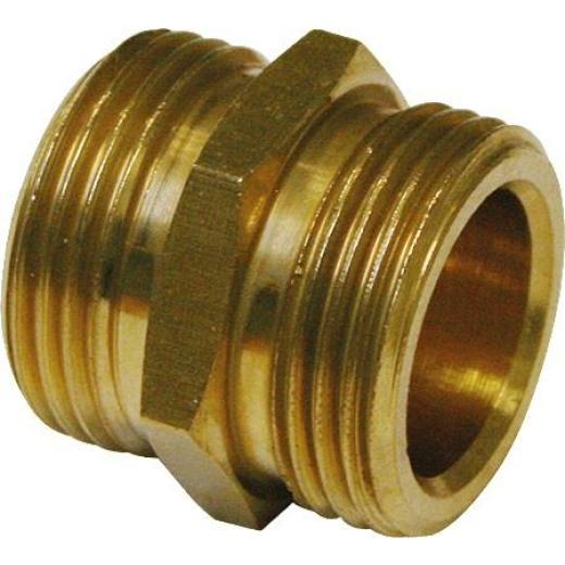 Doppelnippel MS G.0,114kg AG 1.1/4 Zoll TEGUMA