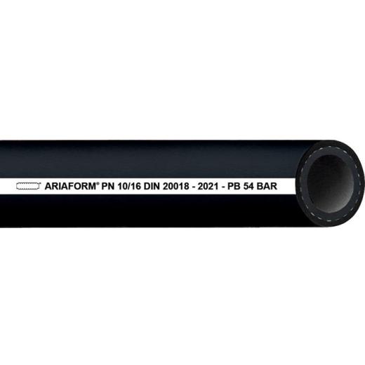 Pressluft-/Wasserschlauch ARIAFORM®/DIN ID 8mm AD 15,0mm L.100m Schwarz TEGUMA | 100 Stück