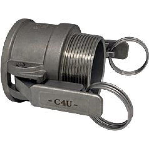 Hebelarmkupplung Safe-Lock Kamlok Typ B VA (1.4408) 41,91mm 1 1/4 Zoll