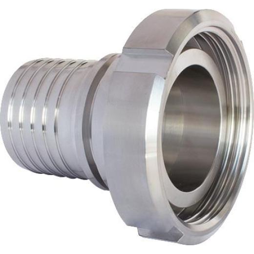 Milchrohrverschraubung Typ MMS VA (1.4404) IG 110x1/4 Zoll 76mm TEGUMA