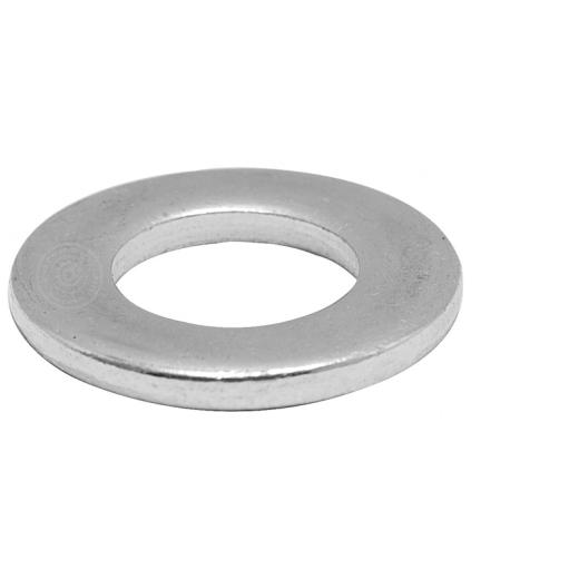 Scheiben ohne Fase DIN 125 (ISO 7089) | Stahl galvanisch verzinkt | A 4.3 mm | 1000 Stück