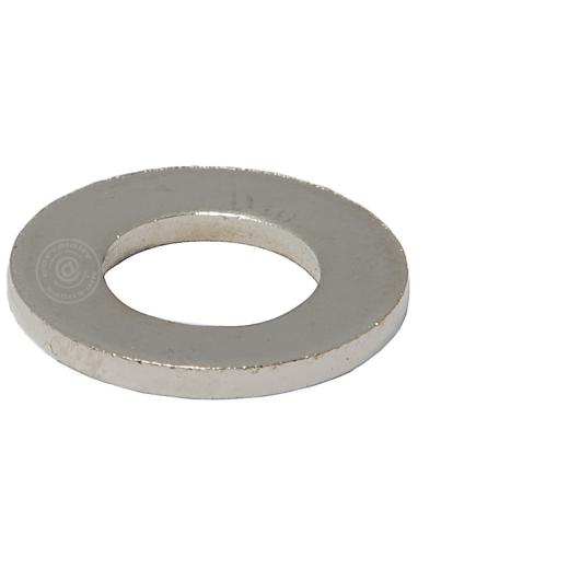 Scheiben ohne Fase DIN 125 (ISO 7089) | Stahl galvanisch vernickelt | A 6.4 mm | 1000 Stück