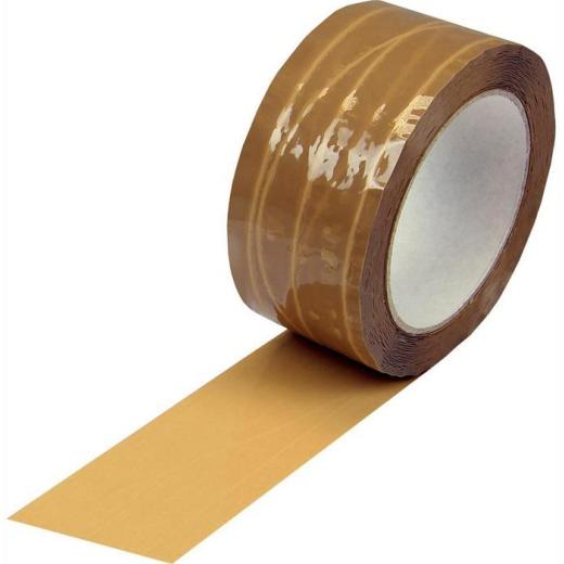 Klebeband fadenverstärkt Breite 50mm L.66m S.46µ PP braun Hotmeltkleber TRANSPAK | 36 Stück