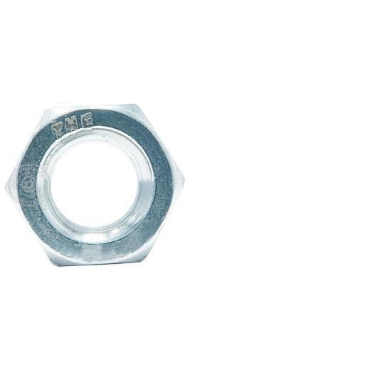 Sechskantmuttern DIN 934 (ISO 4032) | Stahl 6-8 blank | M 12 | 500 Stück