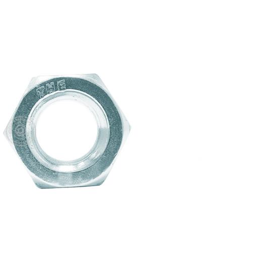 Sechskantmuttern DIN 934 (ISO 4032) | Stahl 8 galvanisch vernickelt | M 6 | 1000 Stück