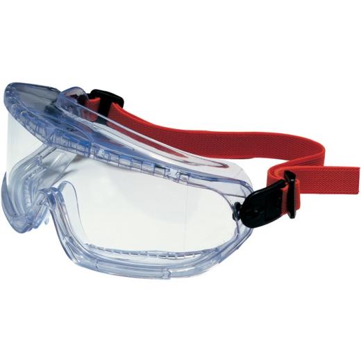 Vollsichtschutzbrille V-MAXX EN 166 Rahmen klar,Scheibe klar PC - 10 Stück/VE