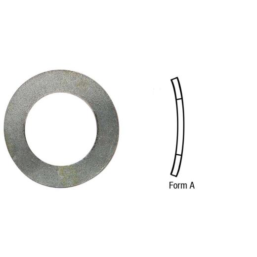 Federscheiben, gewölbt DIN 137 | Stahl mechanisch verzinkt | A 6 mm | 1000 Stück