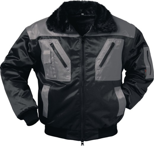Pilotjacke ASKIM 4-in-1 Gr.M schwarz/grau NORWAY