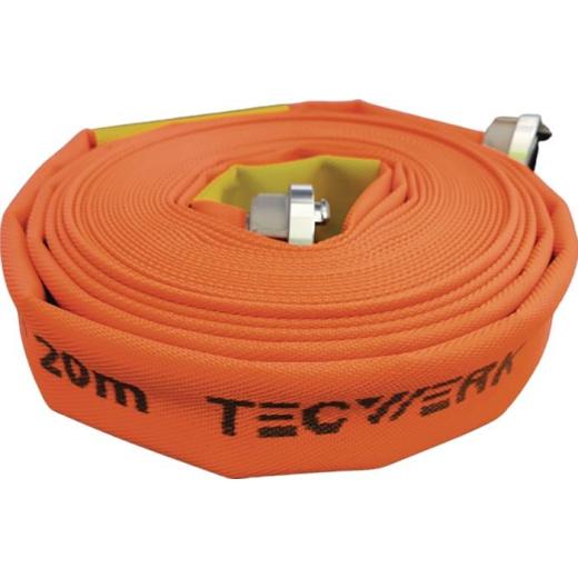 Industrieschlauch ID 52mm L.20m leuchtorange Rl.TECWERK