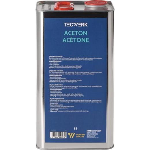 Aceton 5l Kanister TECWERK