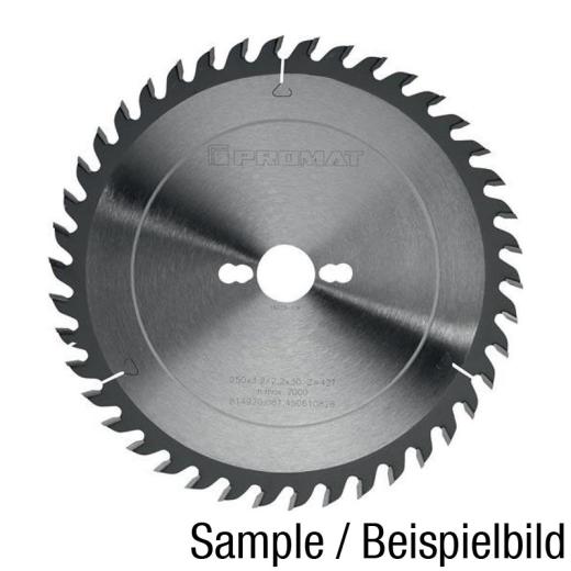 Tischkreissägeblatt AD 600mm Z.40 WZ Schnitt-B.4mm TECWERK