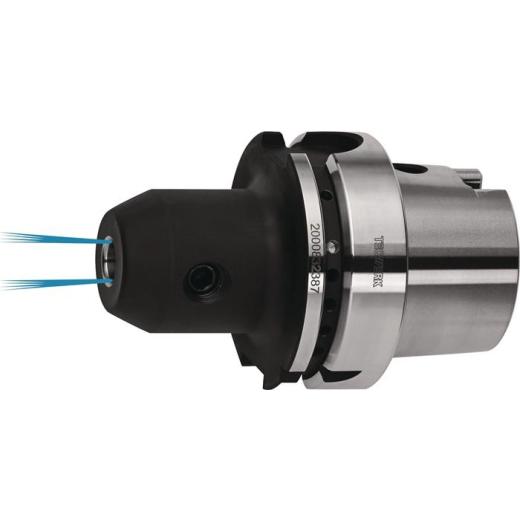 Flächenspannfutter DIN 69893A Weldon Spann-D.6mm HSK-A63 A.-L.65mm m.IK TECWERK