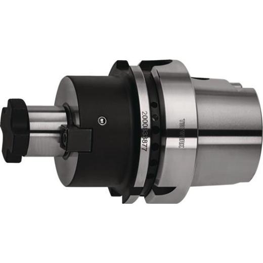 Quernutaufsteckfräsdorn DIN 69893A Spann-D.16mm HSK-A63 A.-L.100mm TECWERK