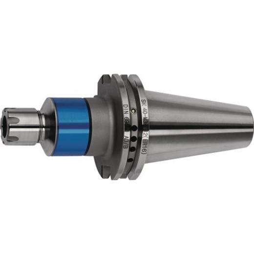 Gewindeschneidfutter Synchron DIN 69871AD/B M3-M12 SK40 A.-L.79mm TECWERK