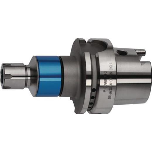 Gewindeschneidfutter Synchron DIN 69893A M3-M12 HSK-A63 A.-L.93mm TECWERK