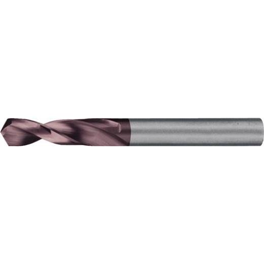 Spiralbohrer DIN 6539 TypN D.10mm VHM TiAlN HA ext.kurz TECWERK